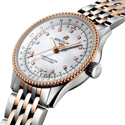 breitling women's white watch|Breitling women's watches on sale.